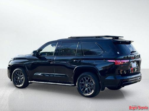 Midnight Black Metallic 2026 Toyota Sequoia Platinum