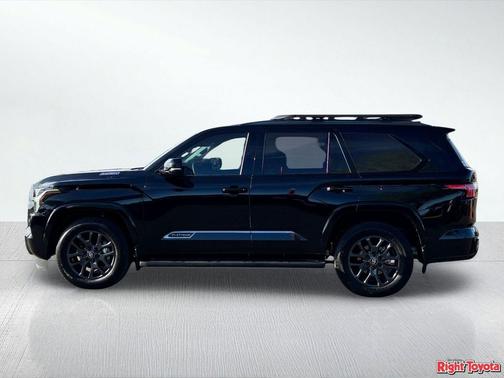 Midnight Black Metallic 2026 Toyota Sequoia Platinum