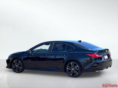 Midnight Black Metallic 2025 Toyota Camry XSE