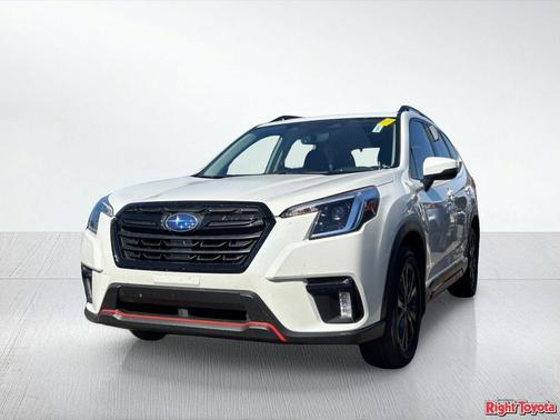 Crystal White Pearl 2023 Subaru Forester Sport