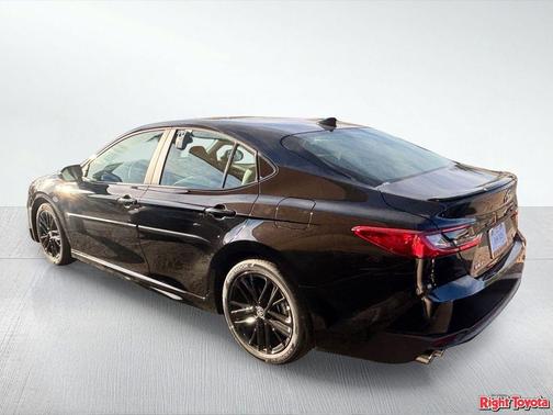 Midnight Black Metallic 2026 Toyota Camry SE