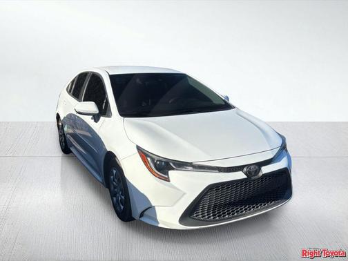 Super White 2020 Toyota Corolla LE
