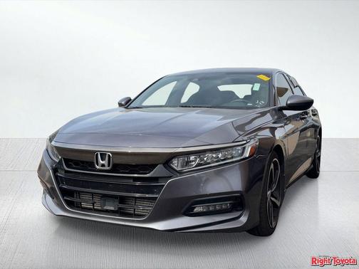 Modern Steel Metallic 2018 Honda Accord Sport
