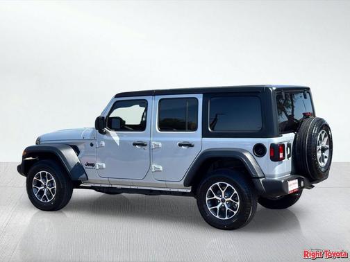 Silver Zynith Clearcoat 2024 Jeep Wrangler Sport S