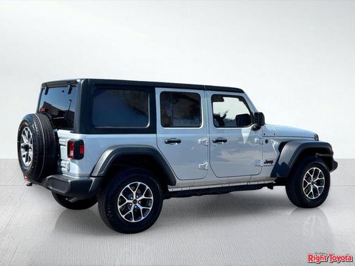 Silver Zynith Clearcoat 2024 Jeep Wrangler Sport S