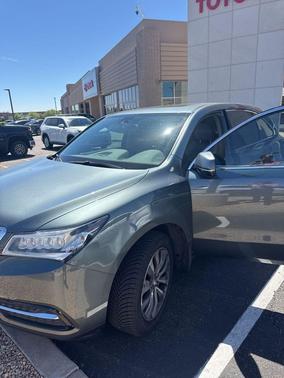 Forest Mist Metallic 2015 Acura MDX 3.5L Technology Package