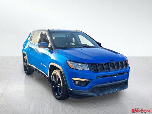 Laser Blue Pearlcoat 2021 Jeep Compass Latitude