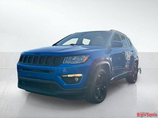 Laser Blue Pearlcoat 2021 Jeep Compass Latitude