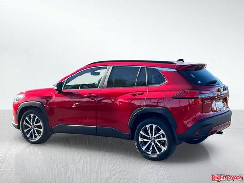 Soul Red Crystal 2025 Toyota Corolla Cross XLE