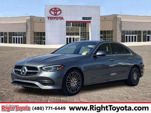 Selenite Grey Metallic 2023 Mercedes-Benz C-Class C 300 4MATIC Sedan