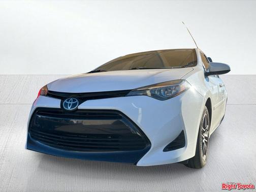 Super White 2019 Toyota Corolla LE