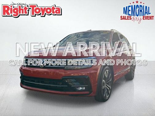 Habanero Orange Metallic 2019 Volkswagen Tiguan 2.0T SEL R-Line 4MOTION