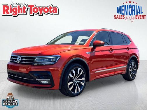 Habanero Orange Metallic 2019 Volkswagen Tiguan 2.0T SEL R-Line 4MOTION