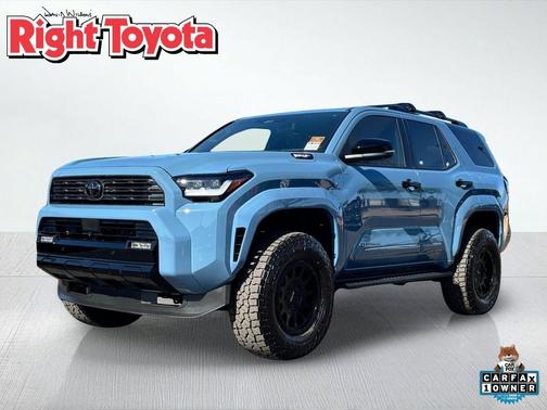 Heritage Blue 2026 Toyota 4Runner Hybrid Platinum