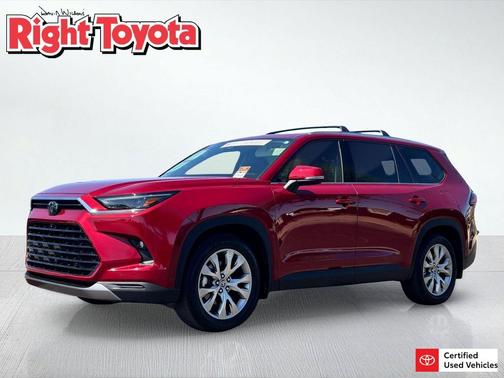 Ruby Flare Pearl 2024 Toyota Grand Highlander Limited