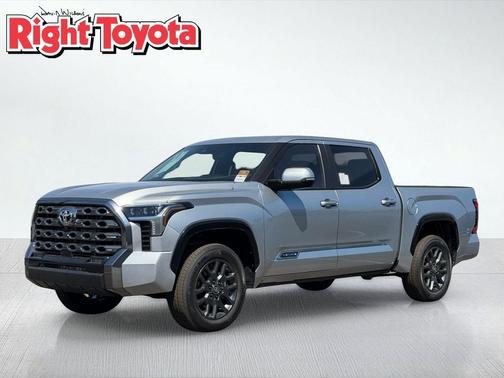 Celestial Silver Metallic 2026 Toyota Tundra Platinum