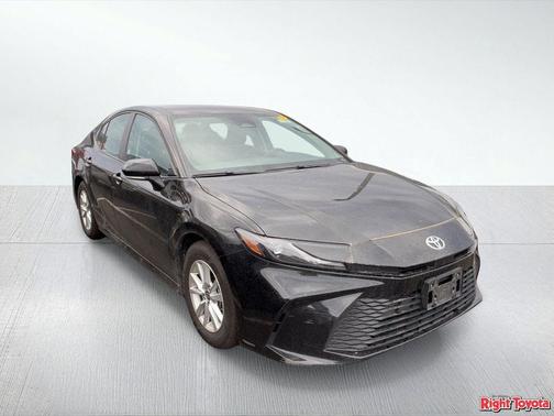 Midnight Black Metallic 2025 Toyota Camry LE