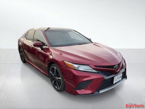 Ruby Flare Pearl 2018 Toyota Camry XSE
