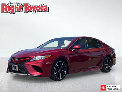 Ruby Flare Pearl 2018 Toyota Camry XSE