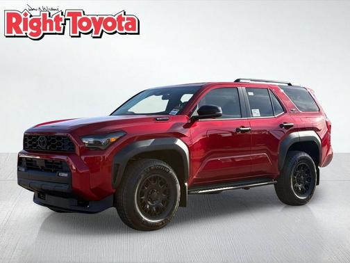 Supersonic Red 2026 Toyota 4Runner TRD Off Road