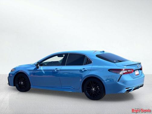 Blue 2023 Toyota Camry XSE