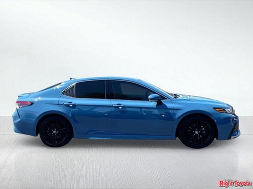 Blue 2023 Toyota Camry XSE