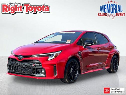 Supersonic Red 2024 Toyota GR Corolla Core