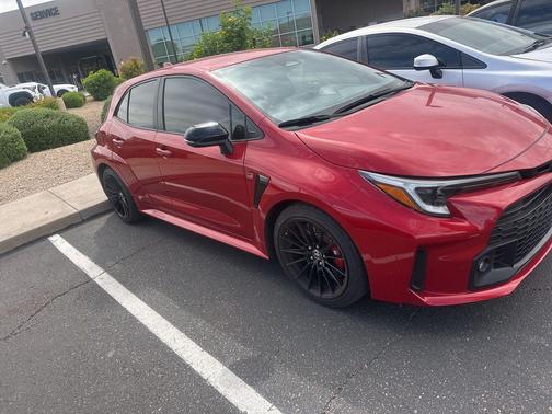 Supersonic Red 2024 Toyota GR Corolla Core