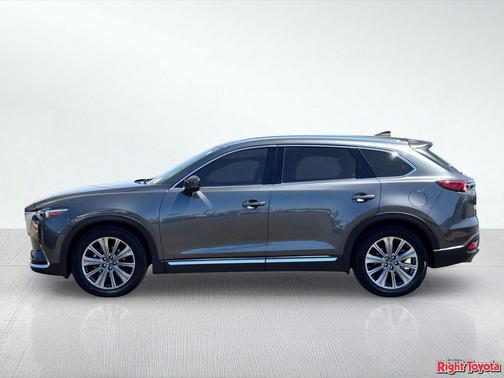 Machine Gray Metallic 2023 Mazda CX-9 Signature