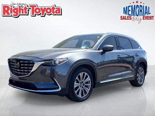 Machine Gray Metallic 2023 Mazda CX-9 Signature