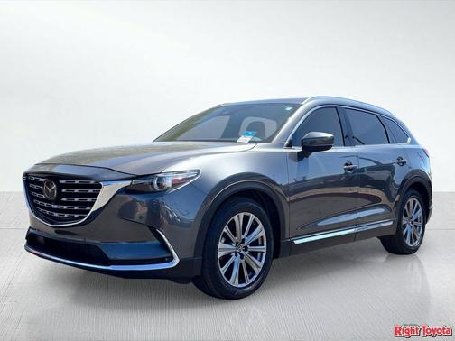 Machine Gray Metallic 2023 Mazda CX-9 Signature