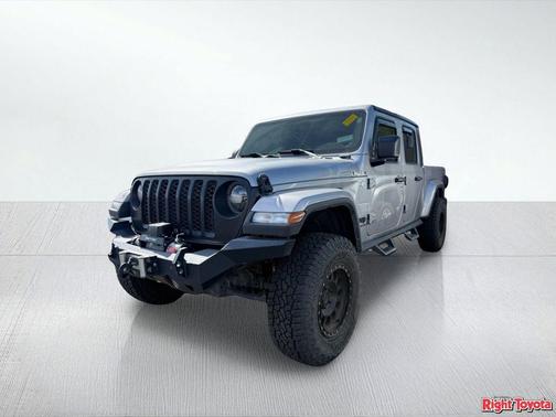 Billet Silver Metallic Clearcoat 2021 Jeep Gladiator Sport