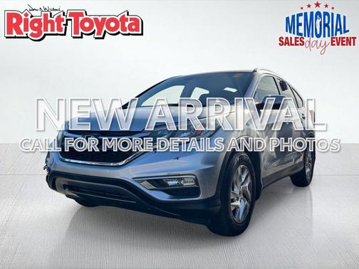 Alabaster Silver Metallic 2015 Honda CR-V EX-L SUV