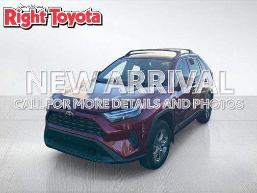 Ruby Flare Pearl 2025 Toyota RAV4 Hybrid LE