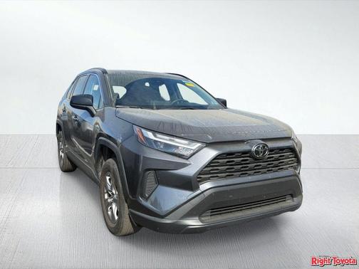 Magnetic Gray Metallic 2025 Toyota RAV4 Hybrid LE