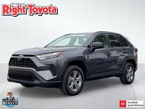 Magnetic Gray Metallic 2025 Toyota RAV4 Hybrid LE
