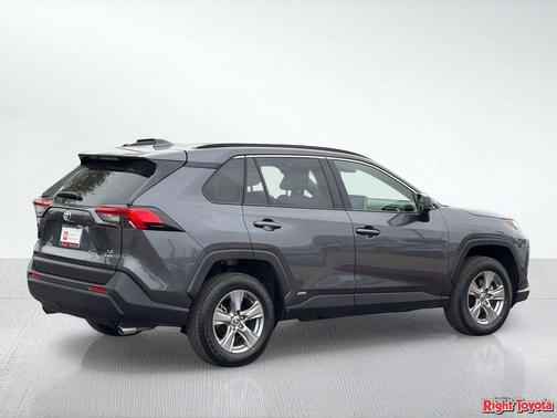 Magnetic Gray Metallic 2025 Toyota RAV4 Hybrid LE
