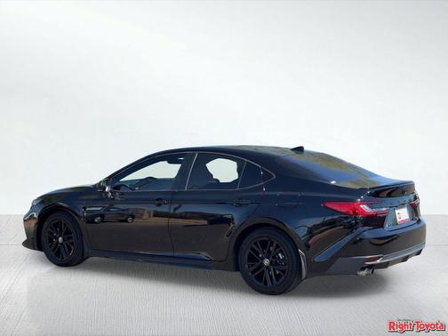 Midnight Black Metallic 2025 Toyota Camry SE