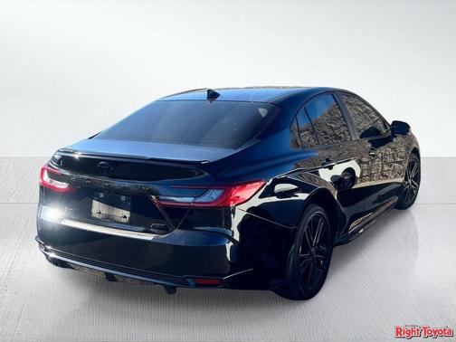 Midnight Black Metallic 2025 Toyota Camry XSE