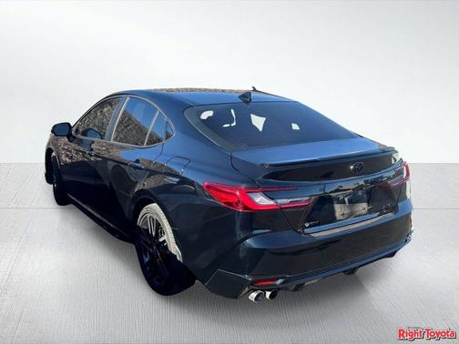 Midnight Black Metallic 2025 Toyota Camry XSE