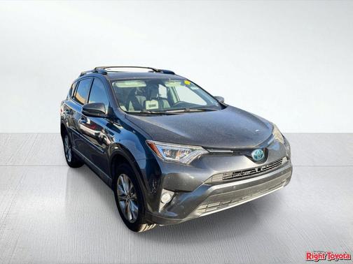 Magnetic Gray Metallic 2018 Toyota RAV4 Hybrid Limited