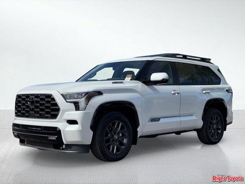 Wind Chill Pearl 2026 Toyota Sequoia Platinum