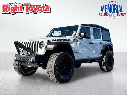 Bright White Clearcoat 2018 Jeep Wrangler Unlimited Rubicon