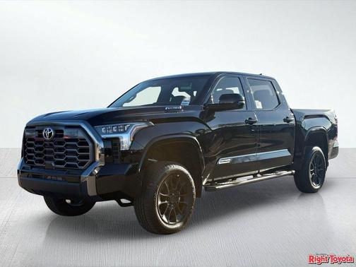 Midnight Black Metallic 2026 Toyota Tundra Hybrid Platinum
