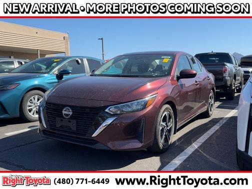 Rosewood Metallic 2024 Nissan Sentra SV Sedan