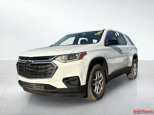 Summit White 2020 Chevrolet Traverse LS
