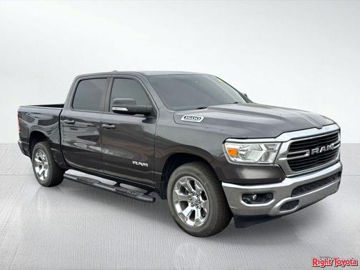 Granite Crystal Metallic Clearcoat 2021 RAM 1500 Big Horn/Lone Star
