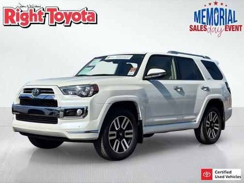 Blizzard Pearl 2020 Toyota 4Runner Limited