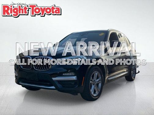 Jet Black 2019 BMW X3 sDrive30i