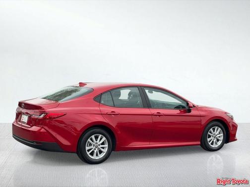 Supersonic Red 2025 Toyota Camry LE
